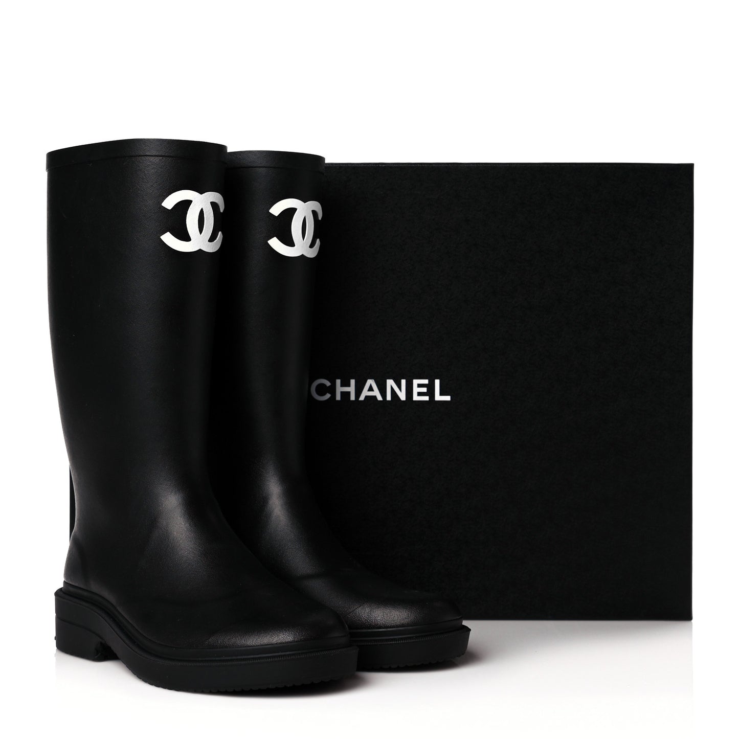 Caoutchouk CC High Boots 36 Black