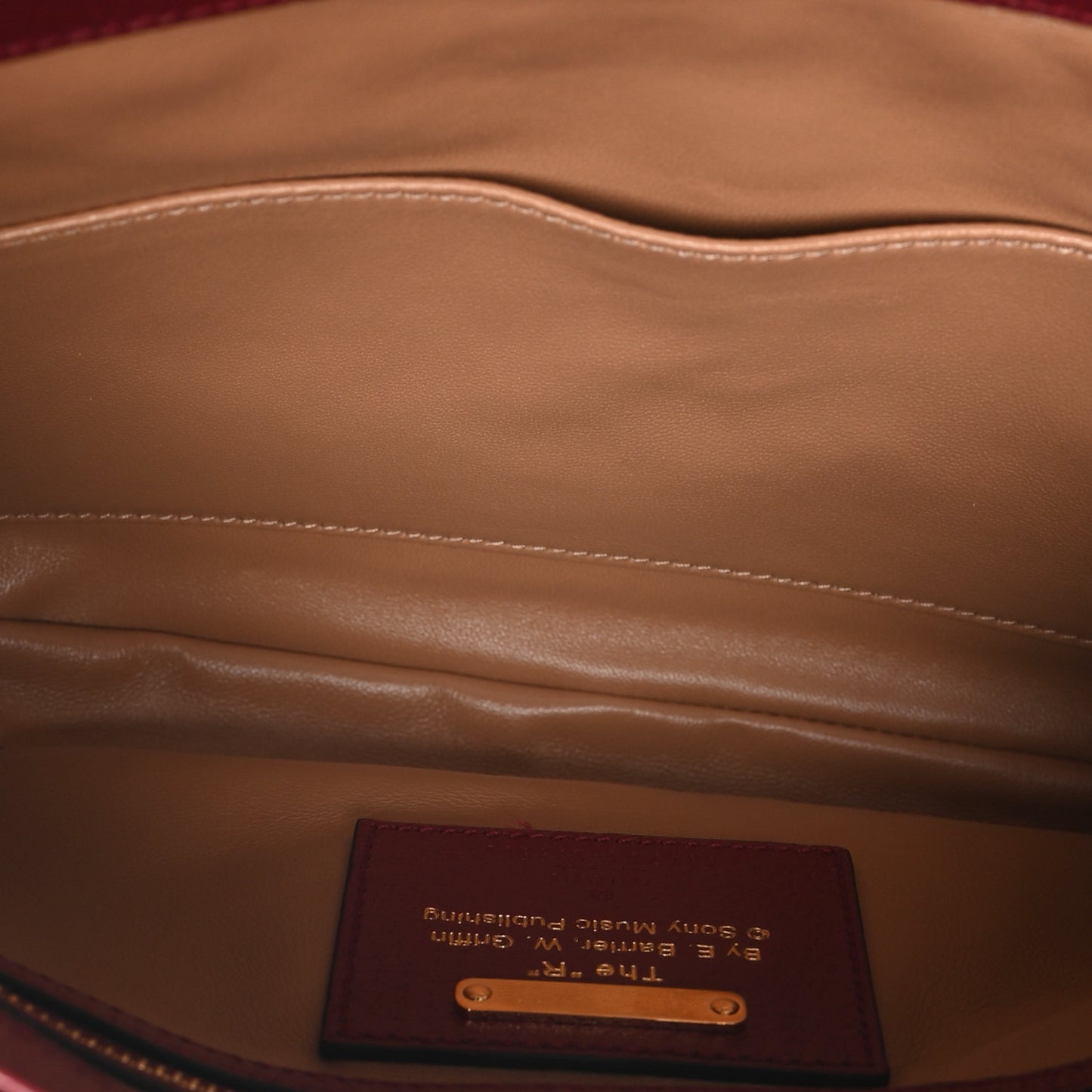 Canvas Calfskin 100 Centennial Music Small Jackie 1961 Hobo Ivory Red