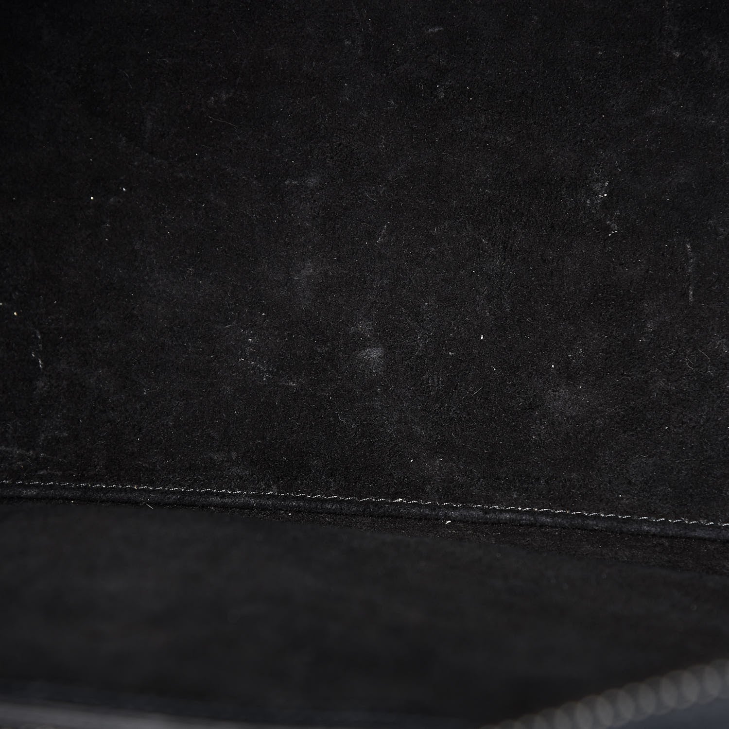 Celine Drummed Calfskin Micro Luggage Black 11 of 15