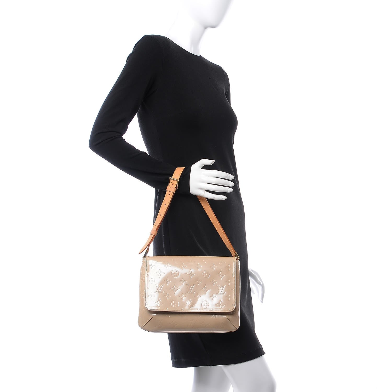 Louis Vuitton Vernis Thompson Street Beige 2 of 11