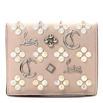 Christian Louboutin Calfskin Loubinthesky Panettone Palatin Wallet Ballerina 1 of 8