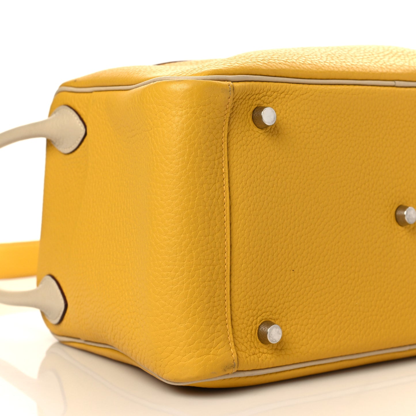 Taurillon Clemence Bi-Color Lindy 30 Jaune Soleil Parchemin