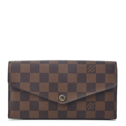 Louis Vuitton Damier Ebene Sarah Wallet NM 1 of 5