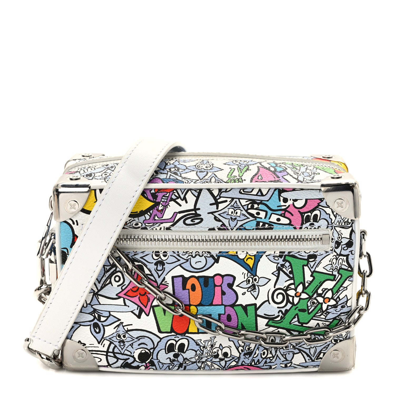 Louis Vuitton Monogram Comics Mini Soft Trunk 1 of 10