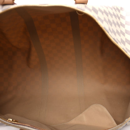 Louis Vuitton Damier Azur Keepall Bandouliere 55 4 of 11