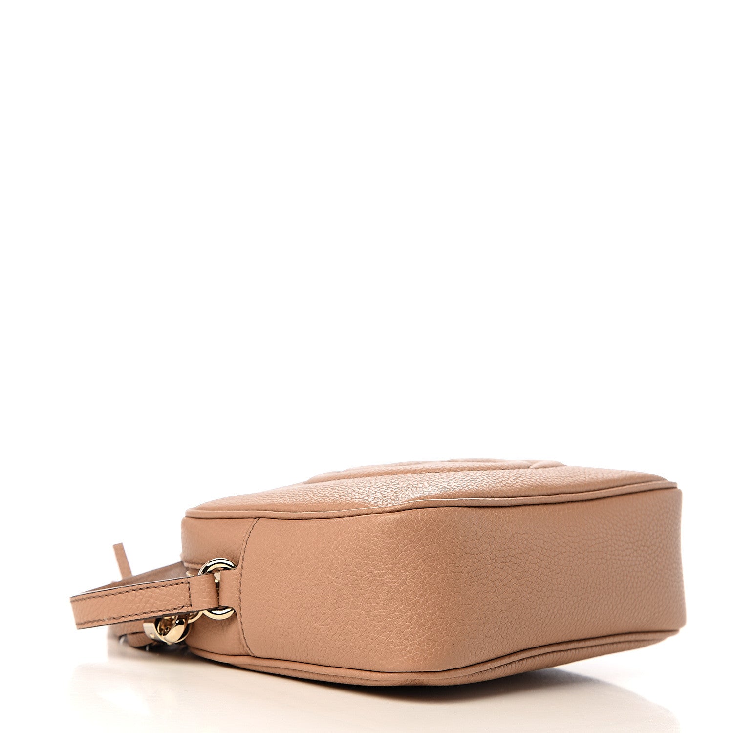 Gucci Pebbled Calfskin Small Soho Disco Bag Camelia 3 of 9