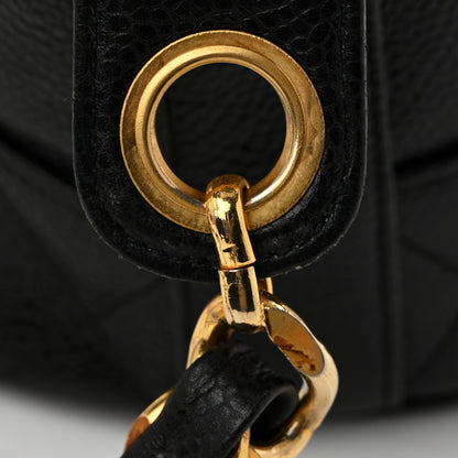 Chanel Caviar Drawstring Bucket Shoulder Bag Black 13 of 16