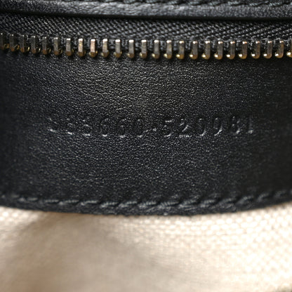 Gucci Arabella Calfskin Horsebit 73 Medium Bucket Bag Black 7 of 10