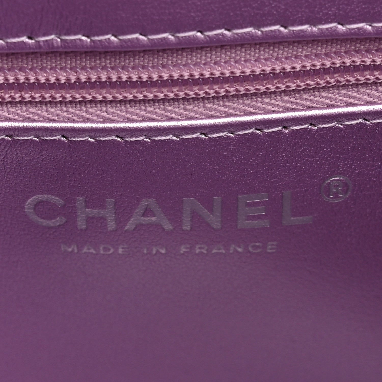 Chanel Metallic Aged Calfskin Quilted Nano Kelly Shopper Pink 6 of 11
