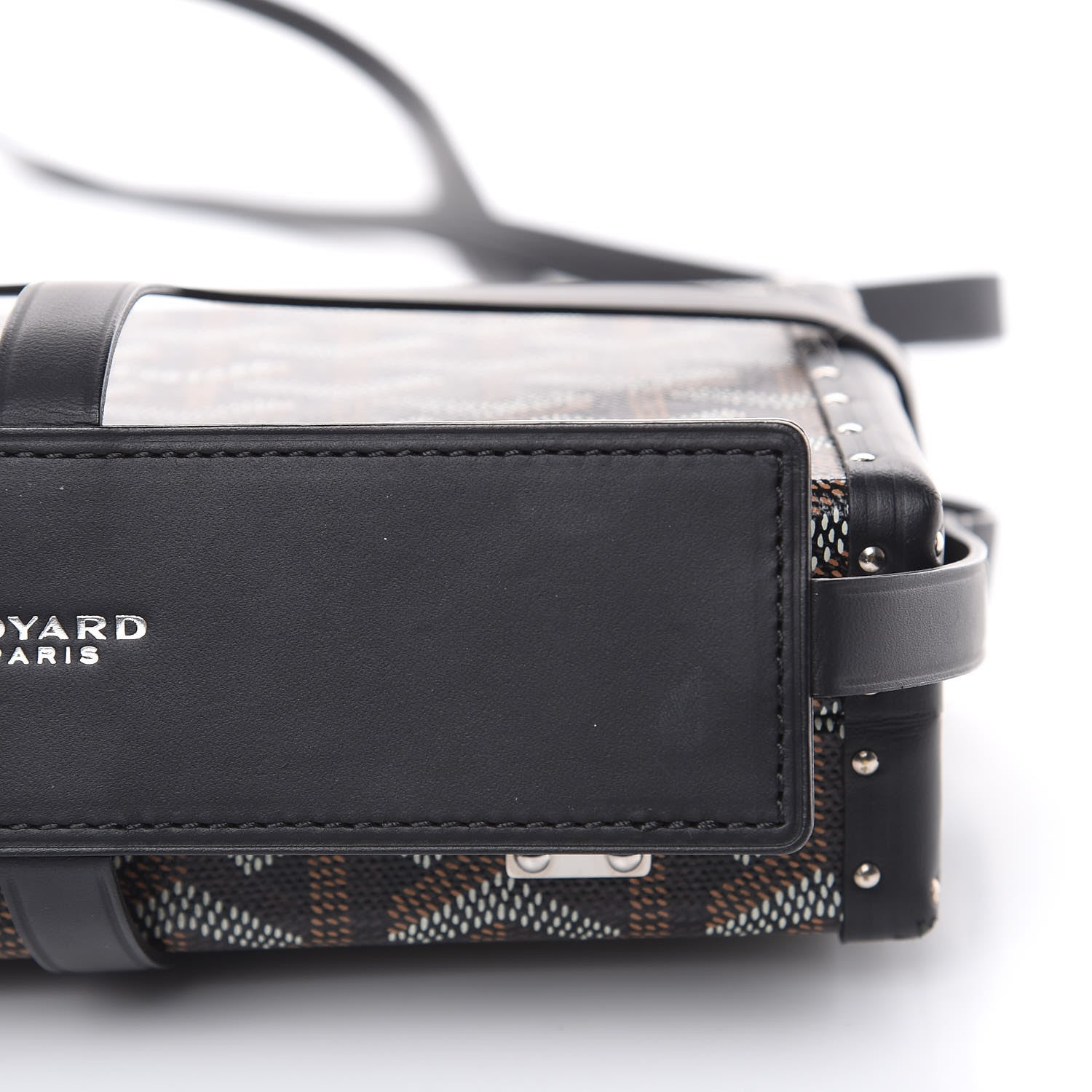 Goyard Goyardine Minaudiere Trunk Bag Black 12 of 13