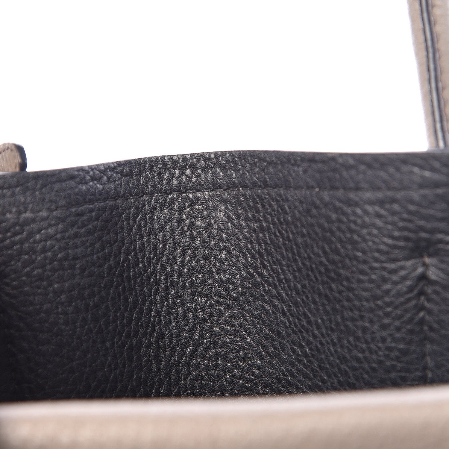 Prada Vitello Daino Small Double Bag Argilla Black 9 of 23