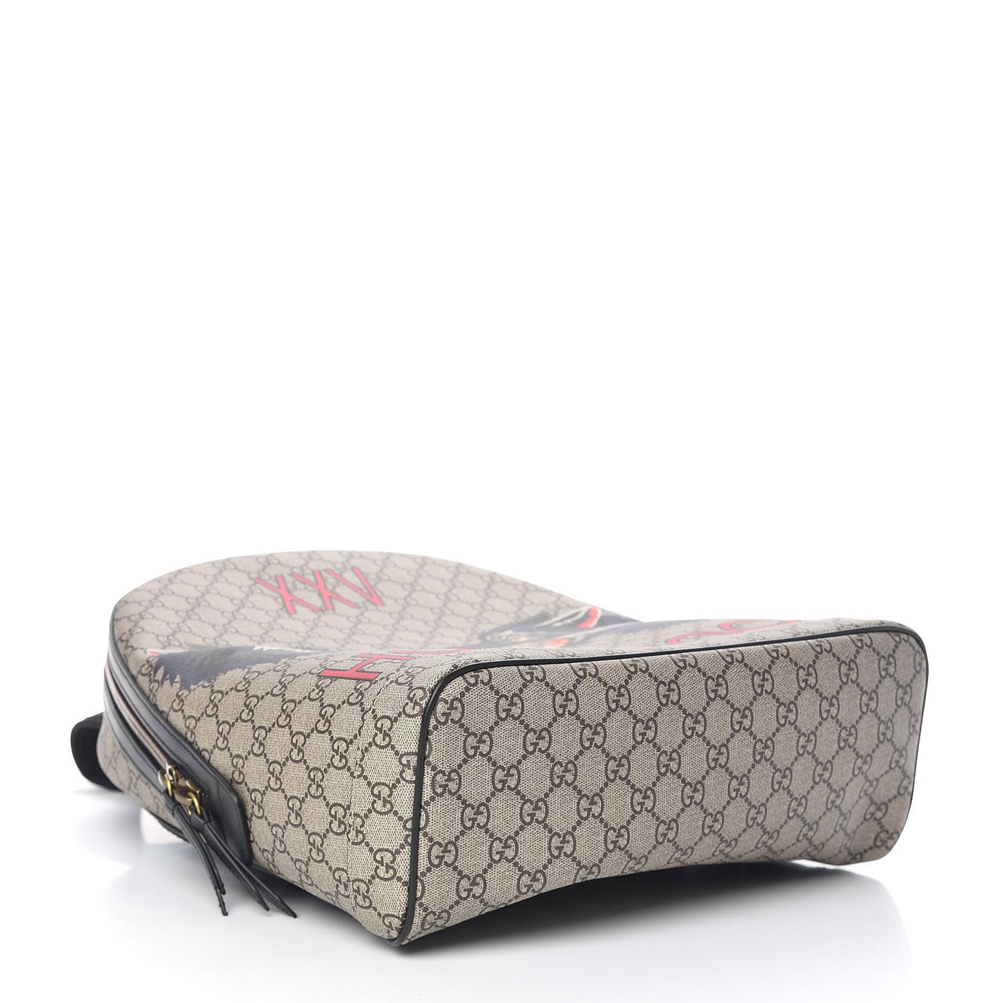 GG Supreme Monogram Wolf XXV Hollywood Print Dome Backpack