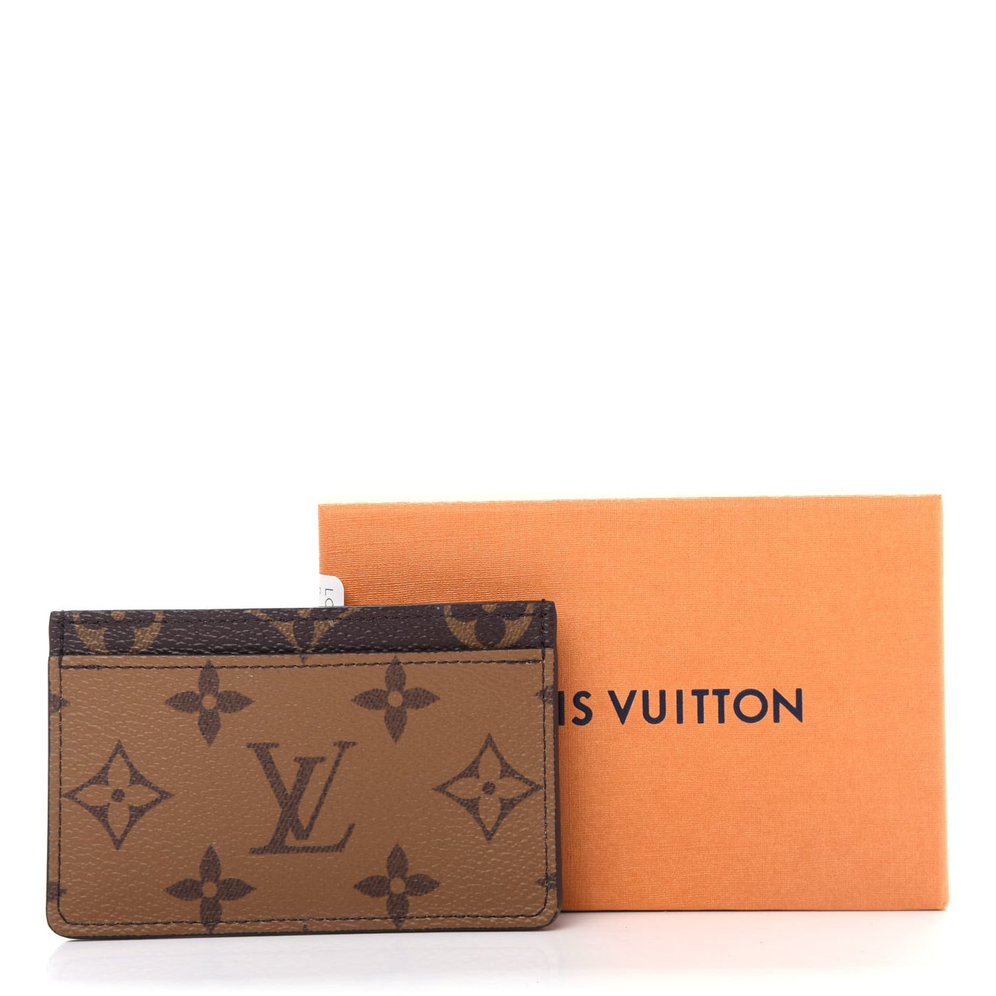 Reverse Monogram Card Holder