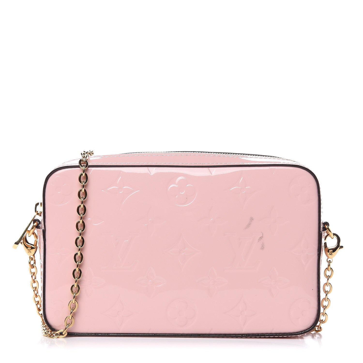 Louis Vuitton Vernis Camera Pouch Rose Ballerine 1 of 15
