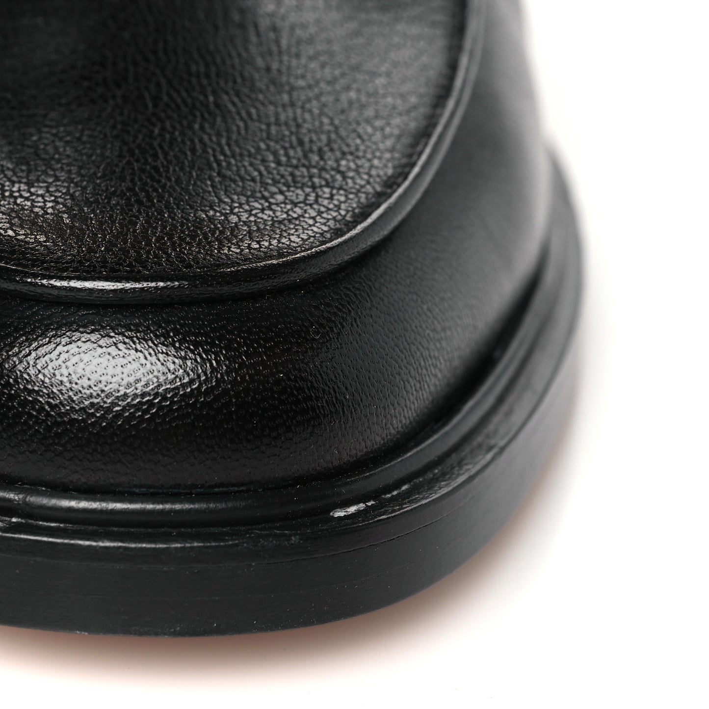 Quentin Nappa Stretch Granada Kid Horsebit 55mm Ankle Boots 38 Black