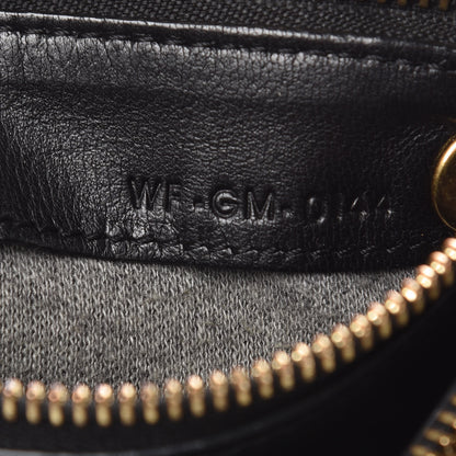 Celine Lambskin Small Trio Crossbody Bag Black 9 of 16