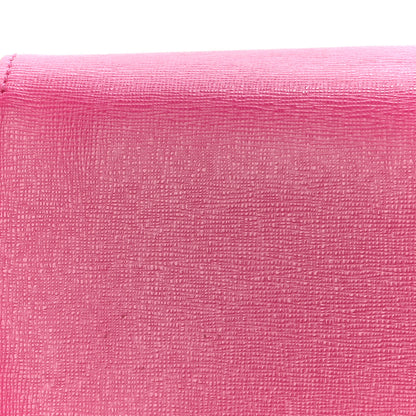 Off-White Saffiano Striped Mini Diag Binder Clip Bag Pink White 17 of 20