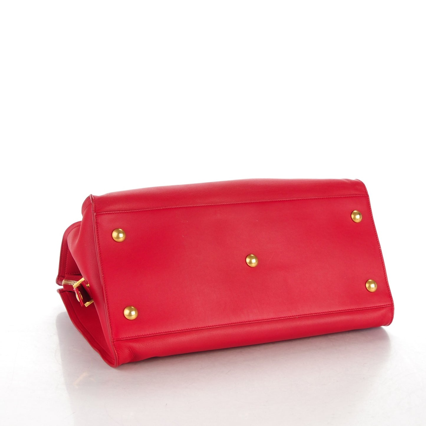 Calfskin Medium Classic Y Cabas Red