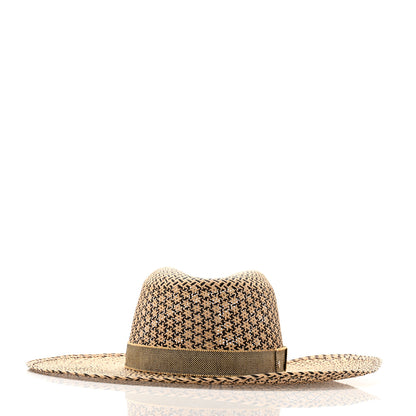 Hermes Chapeau Femme Etna Panama Hat 59 Naturel Black 5 of 9