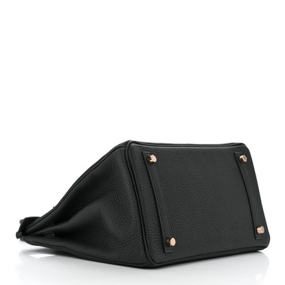 Hermes Togo Birkin 30 Black 4 of 11