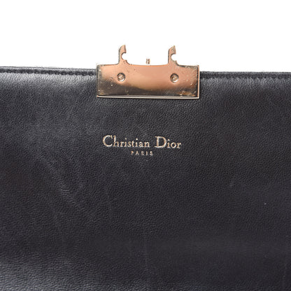 Christian Dior Lambskin Cannage Miss Dior Promenade Pouch Black 5 of 14