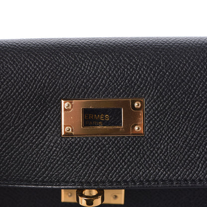 Hermes Epsom Kelly Sellier 28 Black 24 of 34