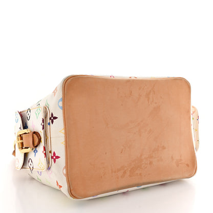 Louis Vuitton Monogram Multicolor Petit Noe White 4 of 12