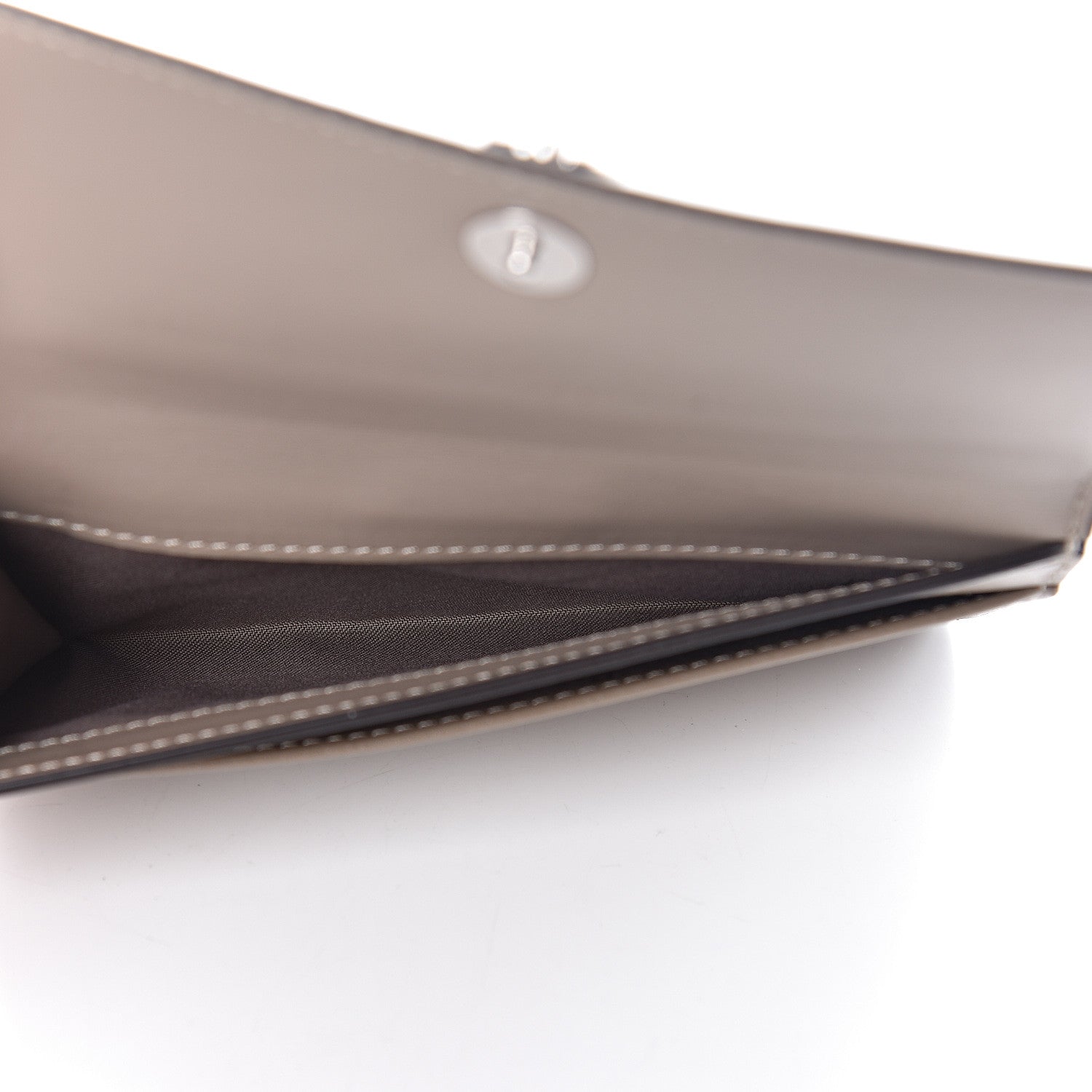 Fendi Vitello Liberty Century Lucido By The Way Medium Bi-Fold Wallet Tortora 6 of 9