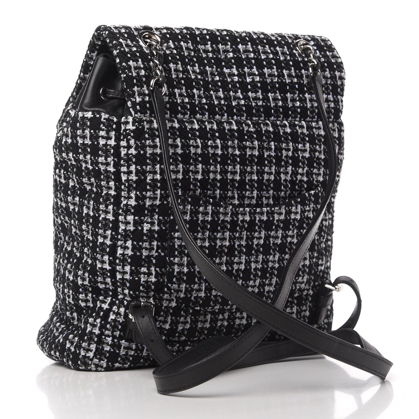 Tweed Large Urban Spirit Backpack Black White