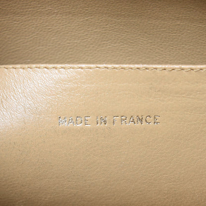 Chanel Lambskin Quilted Shoulder Bag Beige 7 of 17