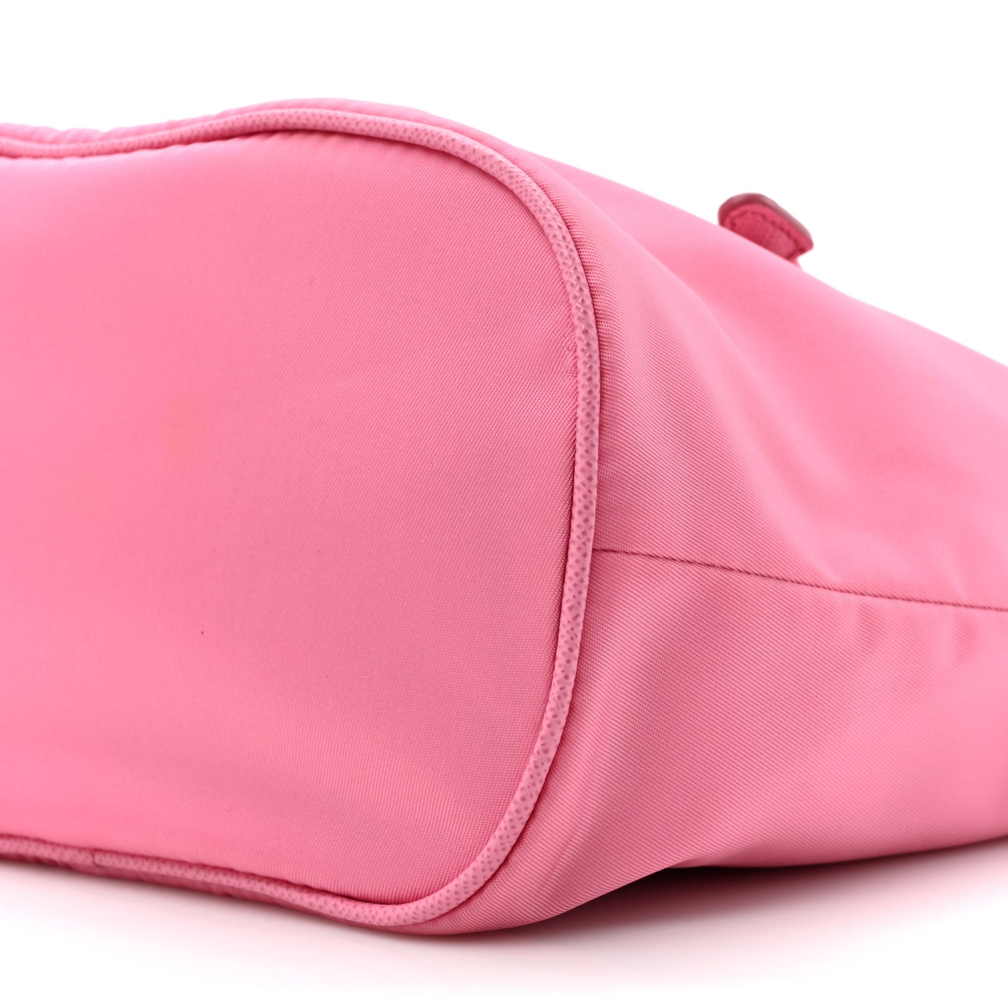 Re-Nylon Saffiano Mini Re-Edition 1978 Bucket Bag Begonia
