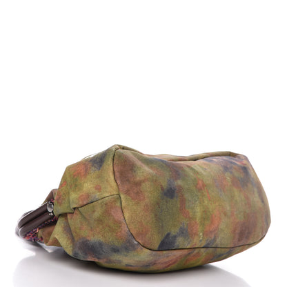 Chanel Washed Toile Graffiti On The Pavements Bowler Khaki Multicolor 4 of 12