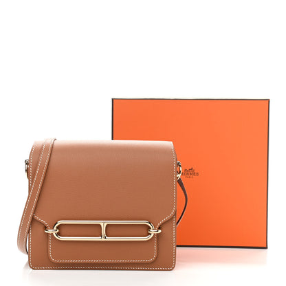 Hermes Evercolor Mini Sac Roulis Gold 10 of 10