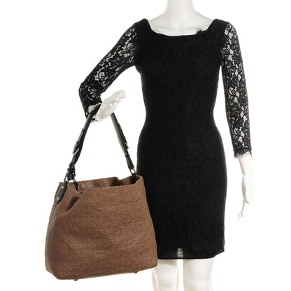 Louis Vuitton Monogram Lambskin Antheia Hobo PM Fumee 2 of 7