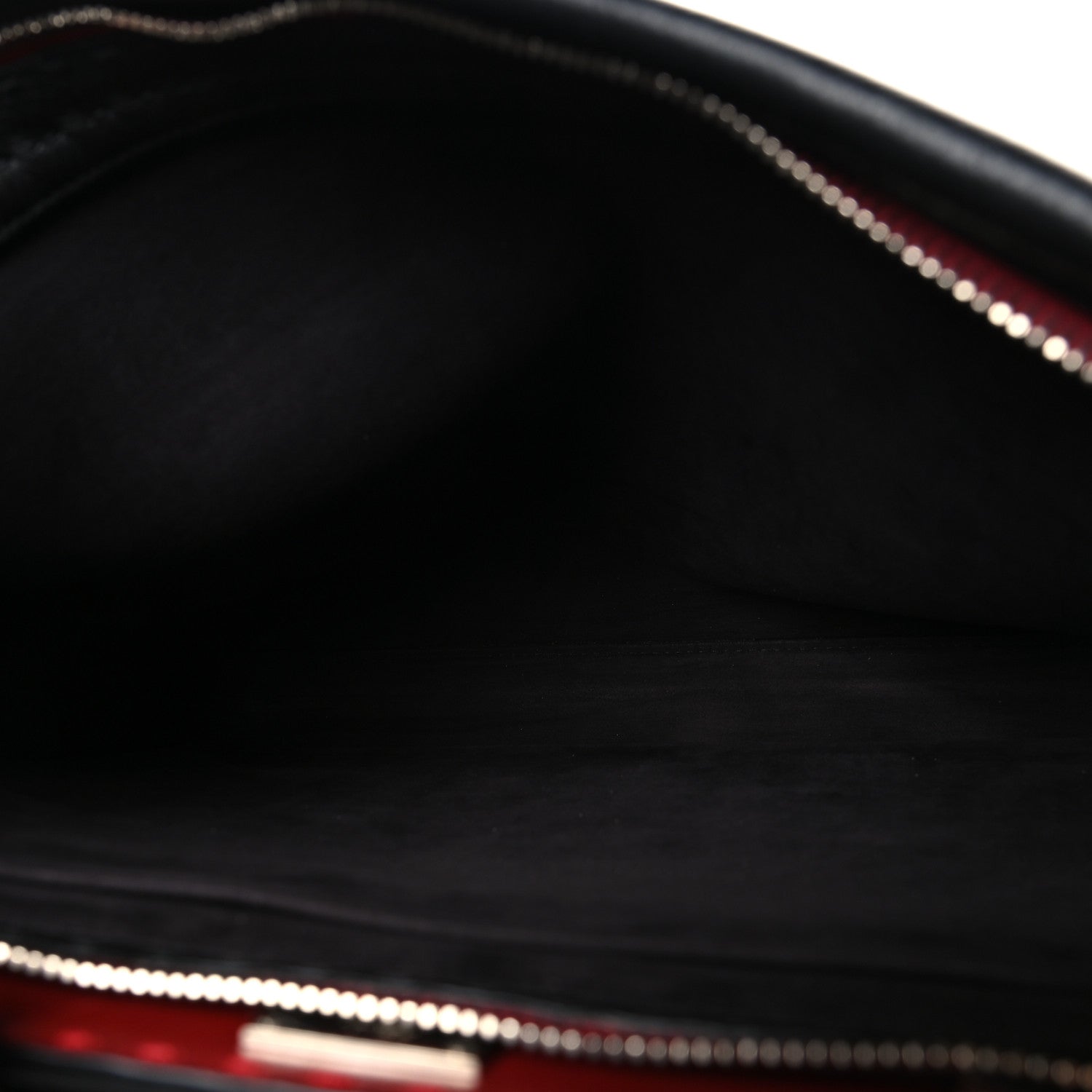 Fendi Cuoio Romano Selleria Vitello Zeus Large Mens Peekaboo Iconic Essential Satchel Black Rosso 6 of 13