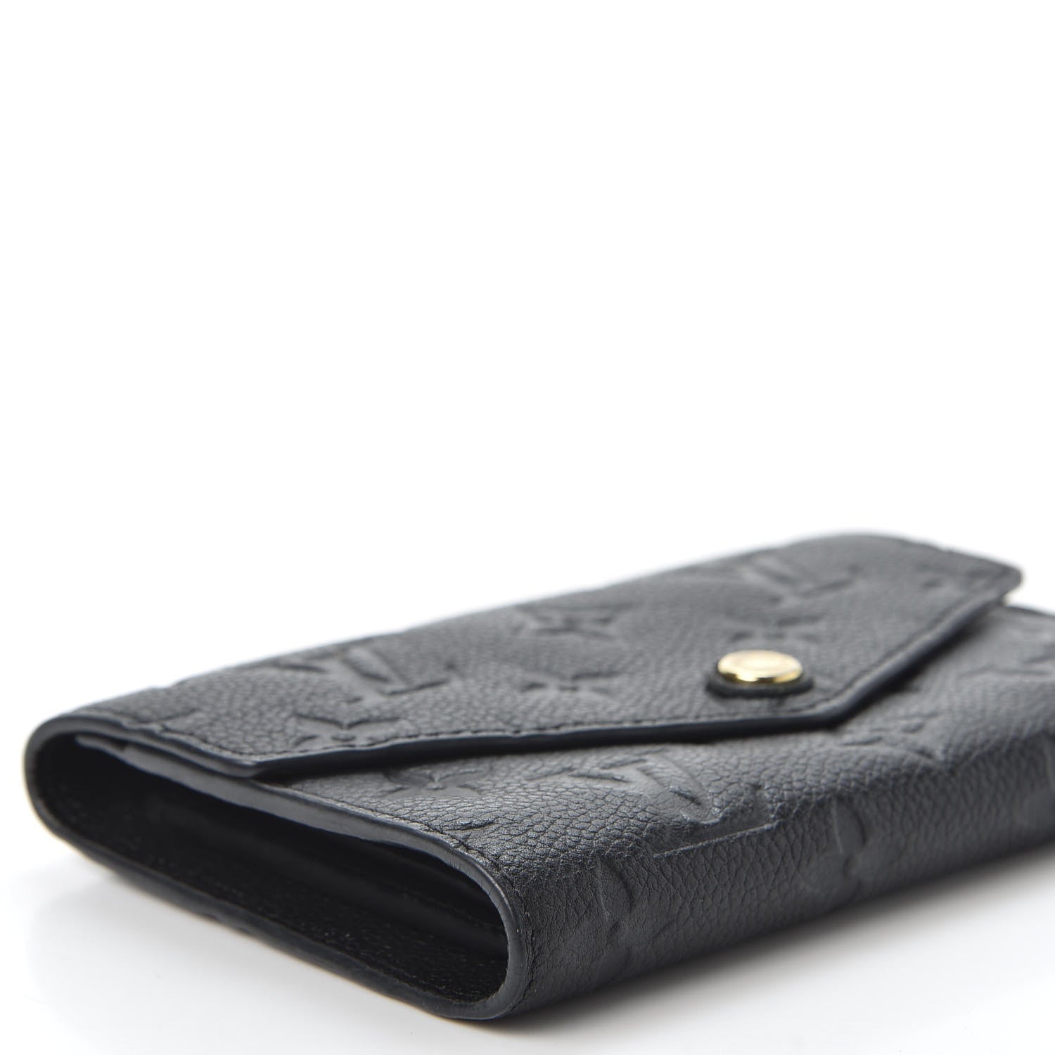 Louis Vuitton Empreinte Compact Curieuse Wallet Black 5 of 9