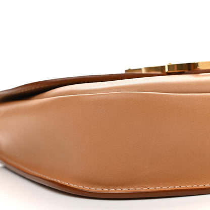 Saint Laurent Smooth Vintage Calfskin Small Kaia Satchel Brown Gold 8 of 9