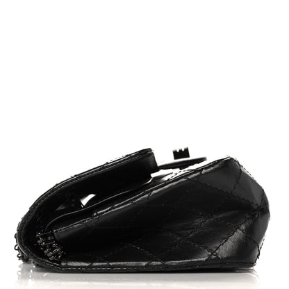 Chanel Aged Calfskin Quilted 2.55 Reissue 225 Flap So Black 11 of 11