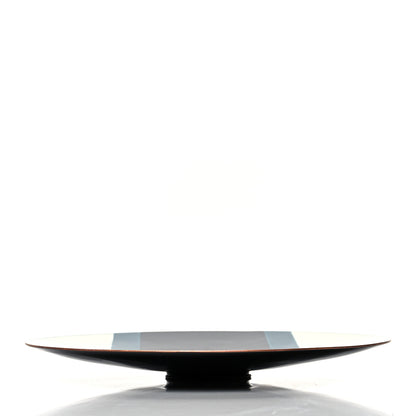 Hermes Enameled Copper Sialk Round Centerpiece Encre 4 of 5