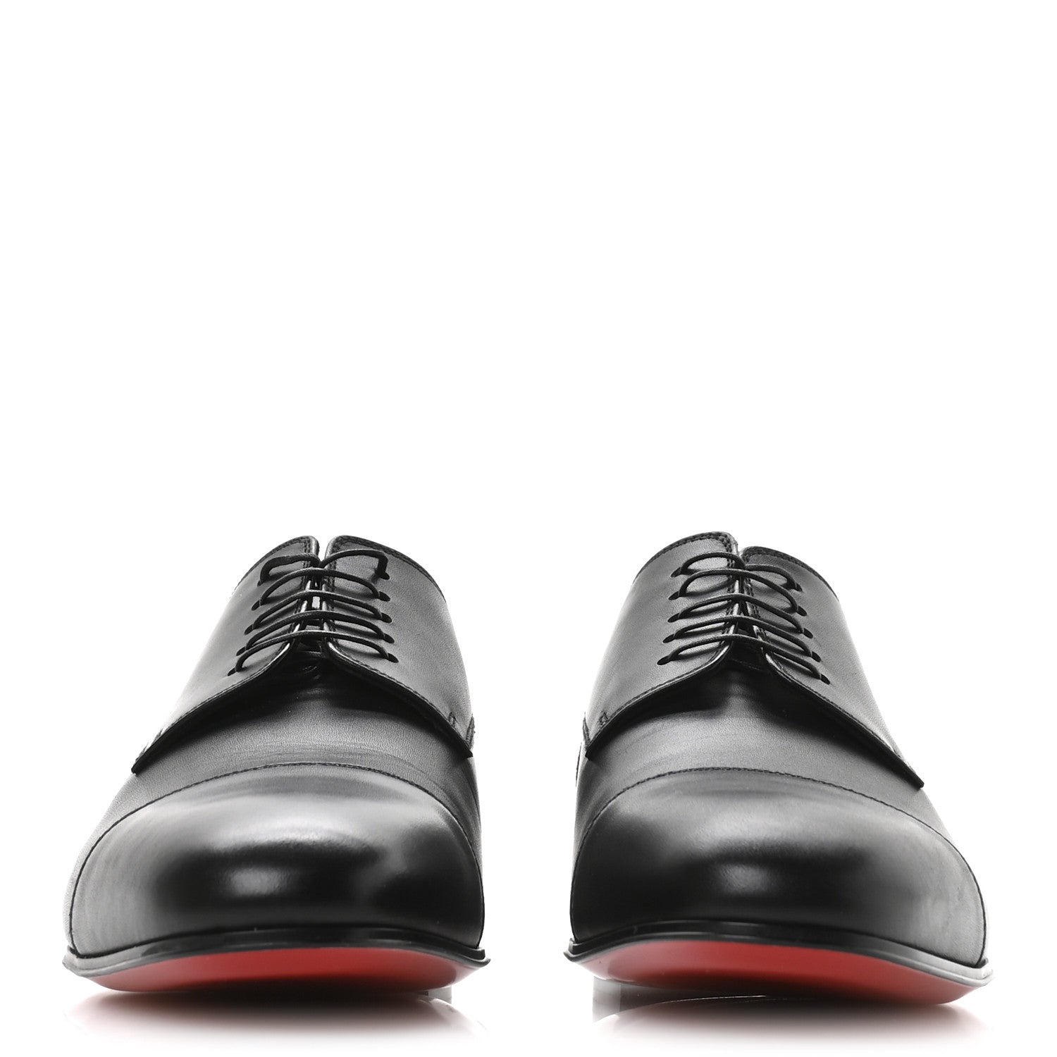 Christian Louboutin Calfskin Mens Surcity Flat Derby Oxford 42 Black 3 of 8
