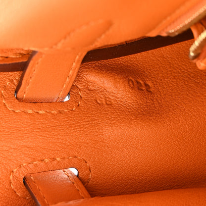 Hermes Swift Kelly Retourne 25 Abricot 7 of 12