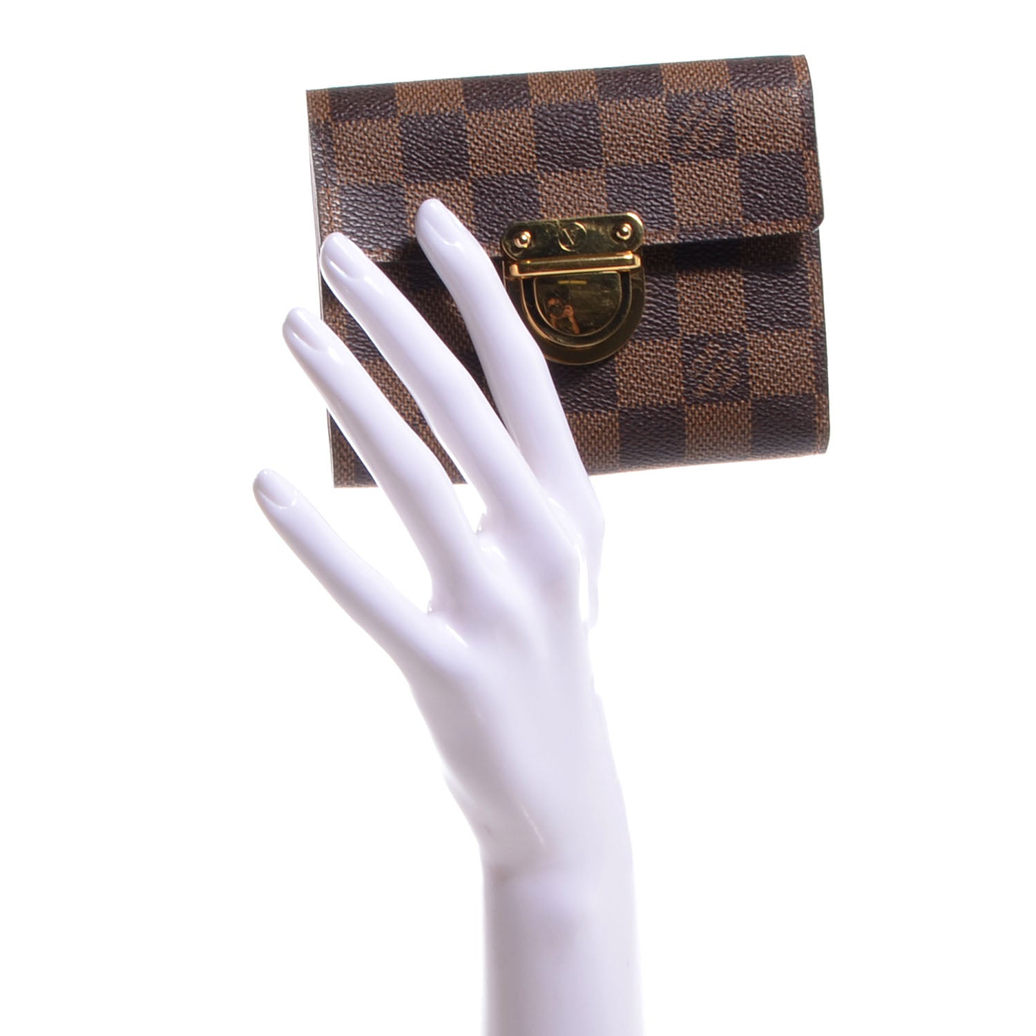 Louis Vuitton Damier Ebene Koala Wallet 2 of 7