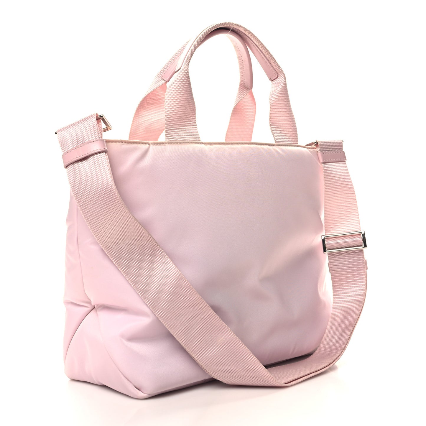 Nylon Front Pocket Bag Pink