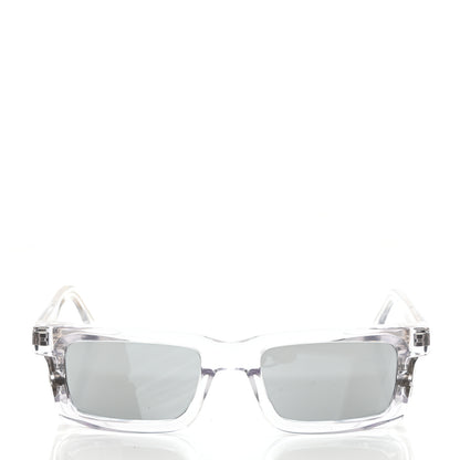 Louis Vuitton Acetate LV Venice Square Sunglasses Z2186U Crystal 2 of 8
