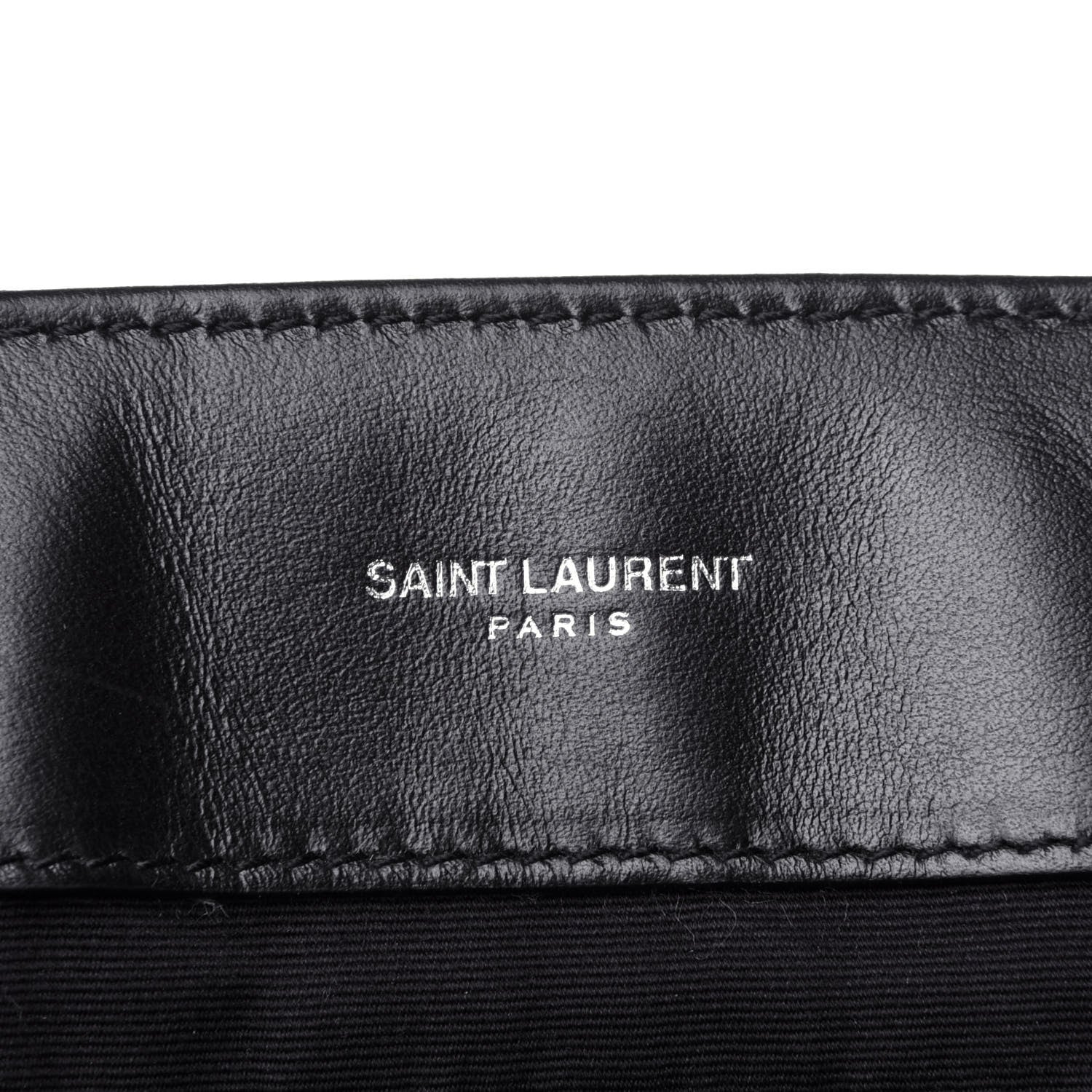 Saint Laurent Calfskin Y Quilted Monogram Large Loulou Chain Satchel Black 6 of 12