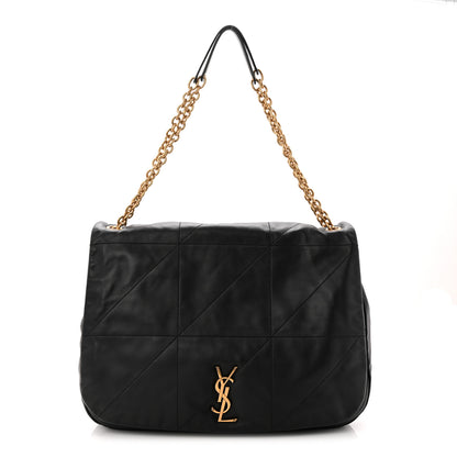 Saint Laurent Lambskin Matelasse Monogram Large Jamie 4.3 Black 1 of 10