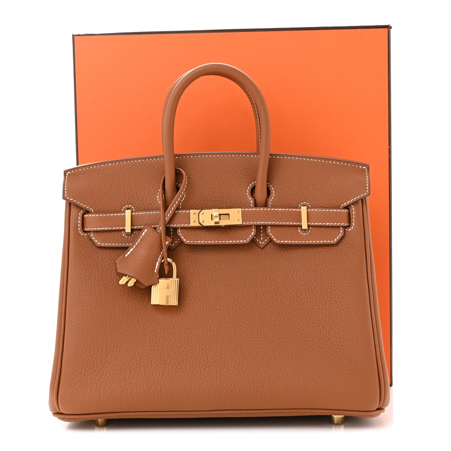 Hermes Togo Birkin 25 Gold 10 of 10