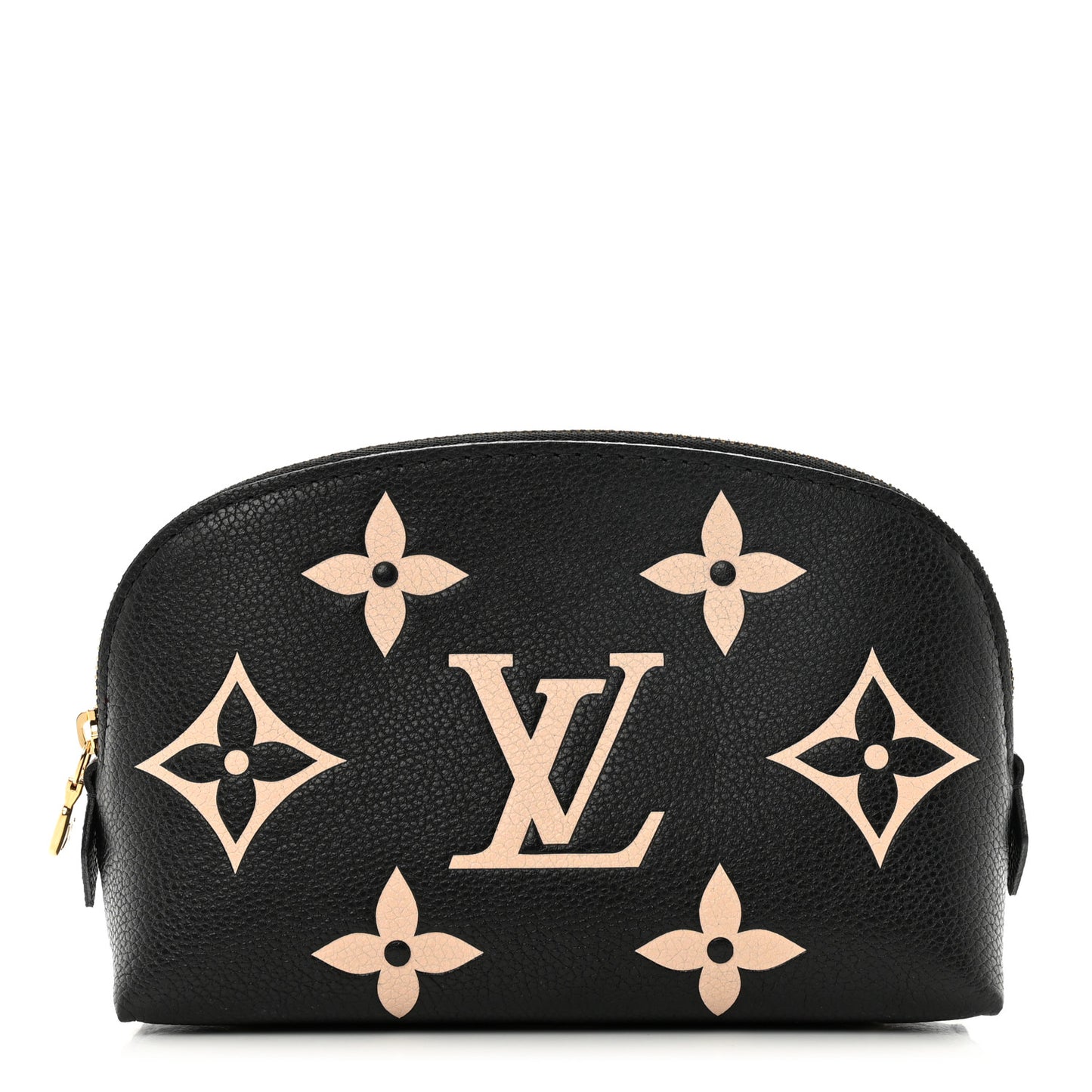 Empreinte Monogram Giant Cosmetic Pouch Black Beige