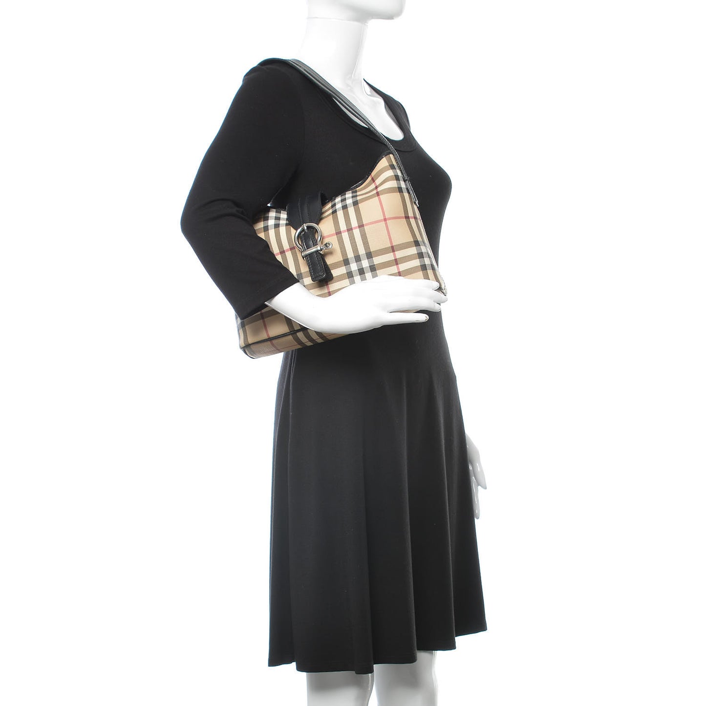 House Check Shoulder Black