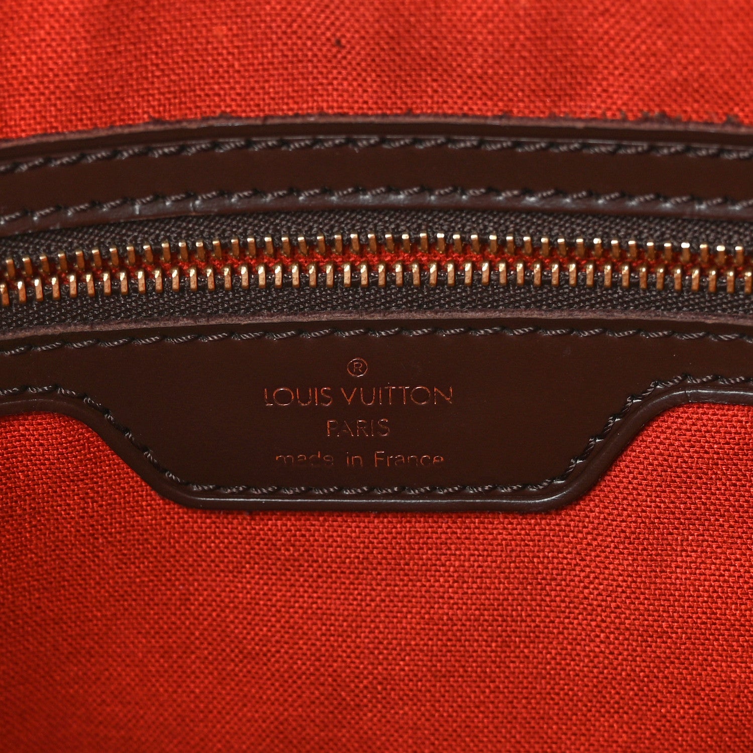 Louis Vuitton Damier Ebene Cabas Mezzo 5 of 7